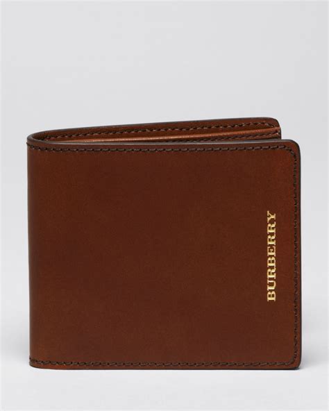 best luxury wallet burberry leather bifold wallet|burberry men's credit card wallet.